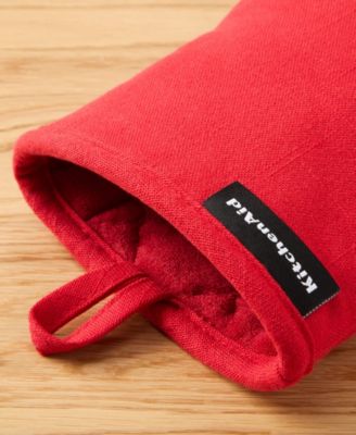 Gourmet Series Gridlines Mini Oven Mitts Set, Pack of 2