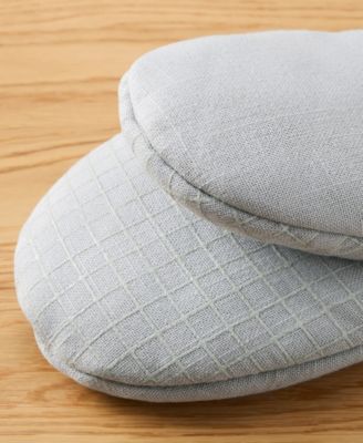 Gourmet Series Gridlines Mini Oven Mitts Set, Pack of 2