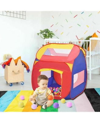 Portable Kid Play House Toy Tent with 100 Balls