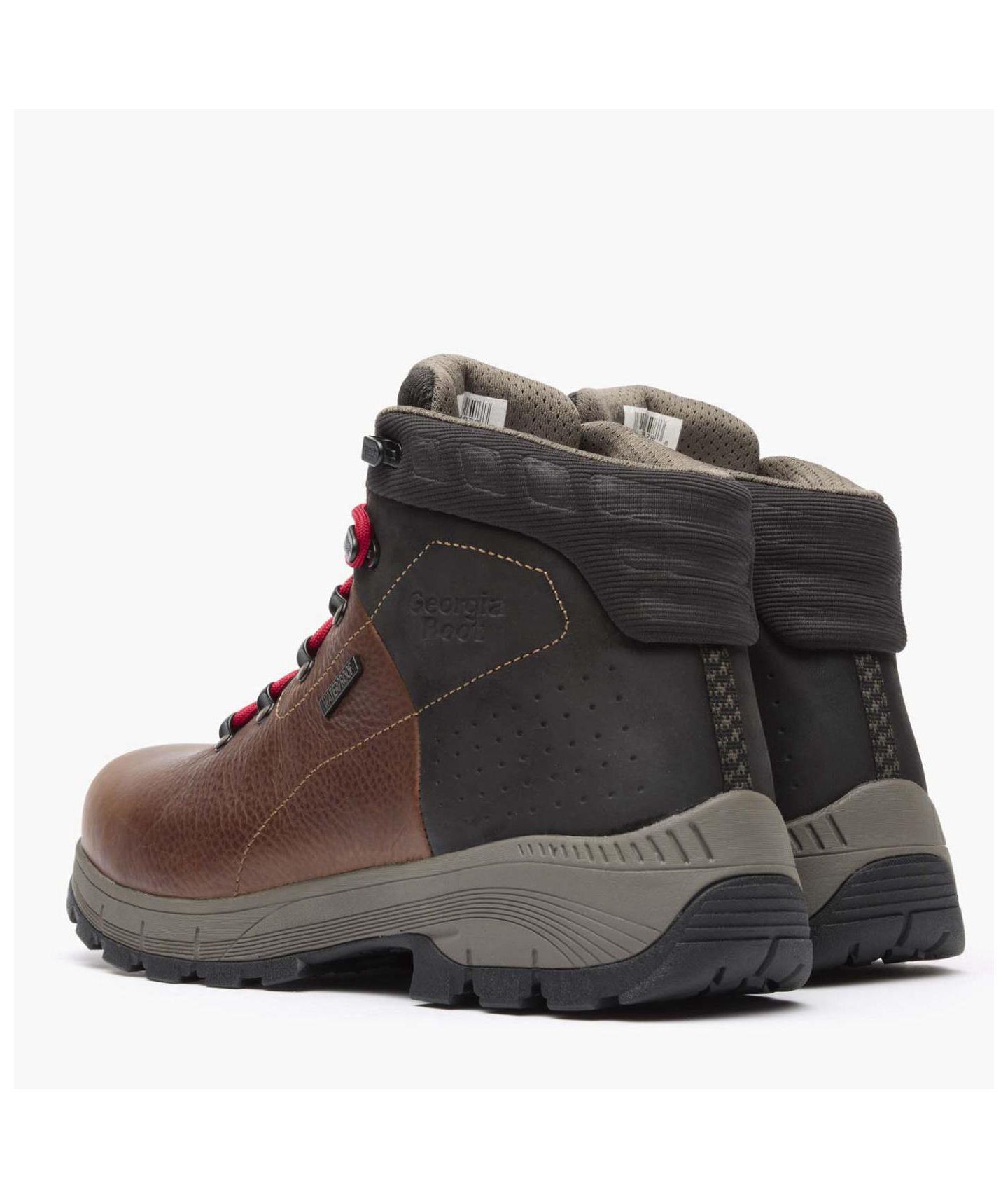 Мужские ботинки GEORGIA BOOT Eagle Trail Alloy Toe Waterproof Hiker, цвет: Коричневый — фото 3
