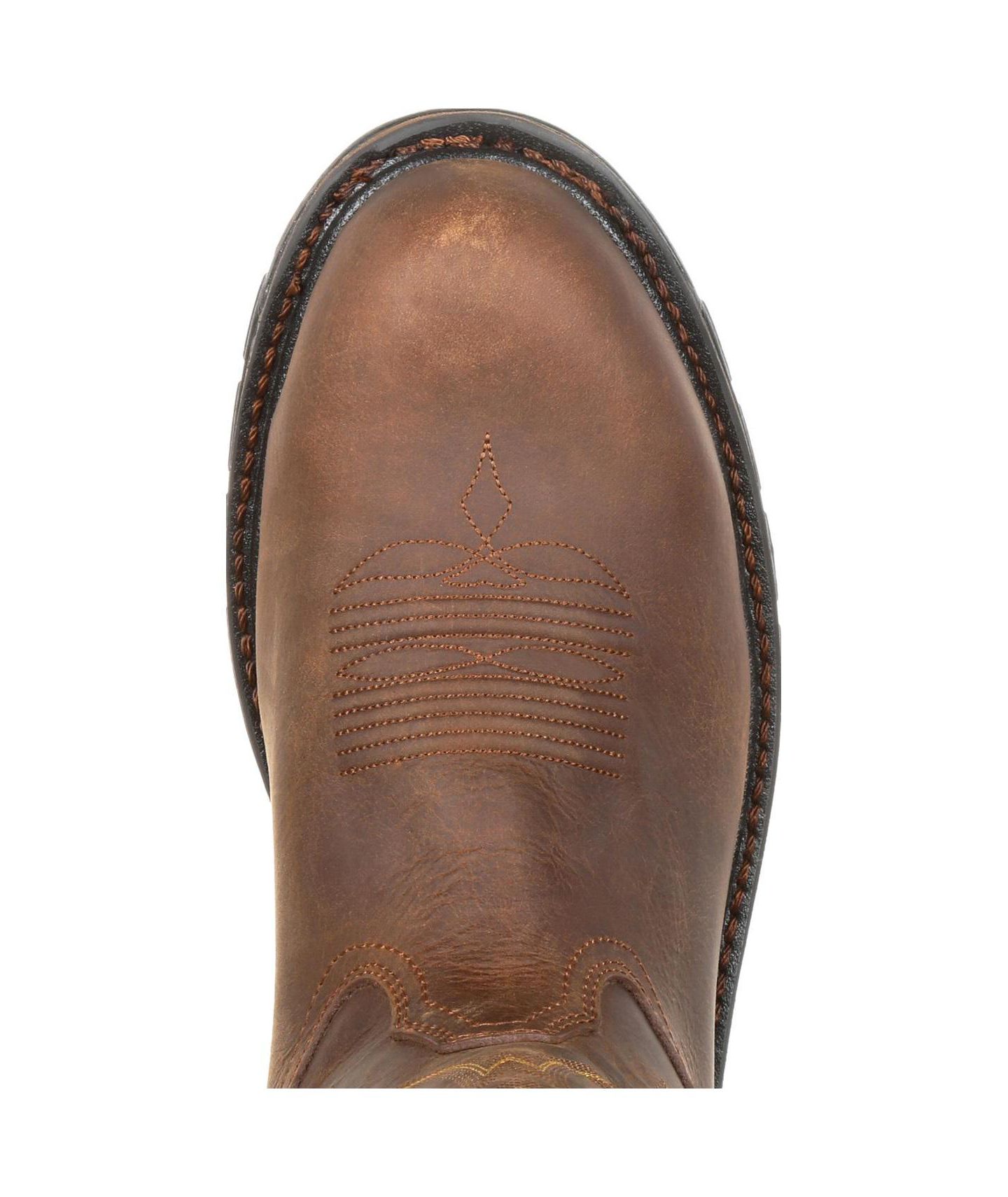 Мужские ботинки GEORGIA BOOT Carbo-Tec LT Composite Toe Waterproof Work Wellington, цвет: Коричневый — фото 5