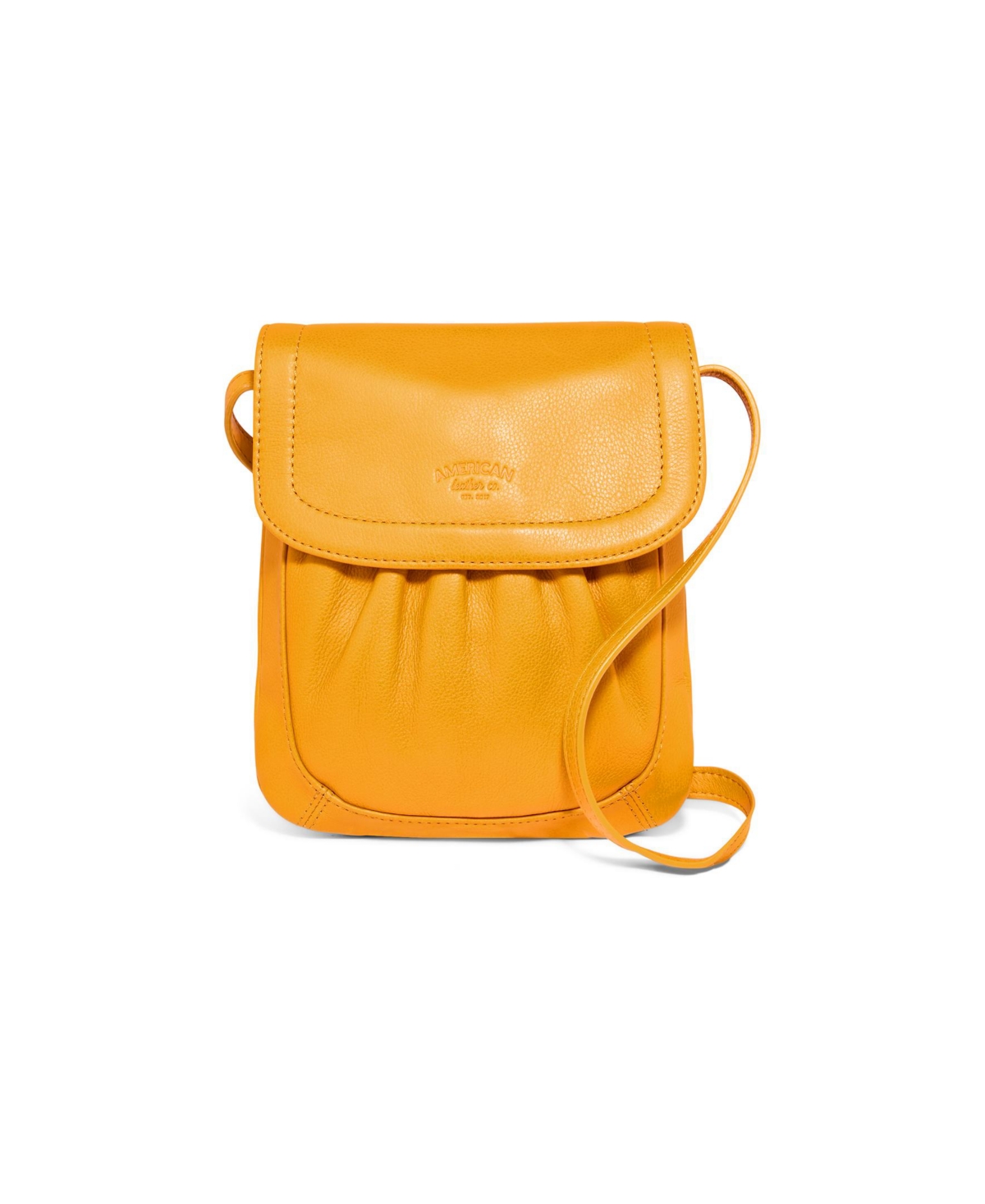 Birch Slim Crossbody - Pomegranate Yellow Smooth