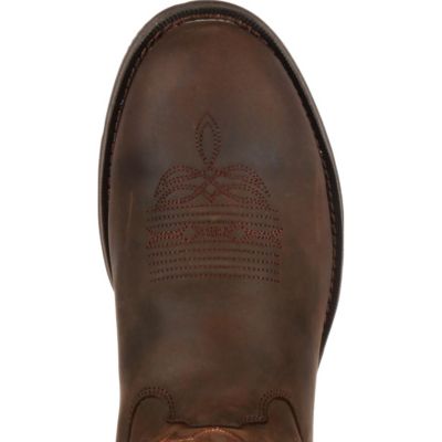 Men's Rebel by Chocolate Pull-On Western Boot