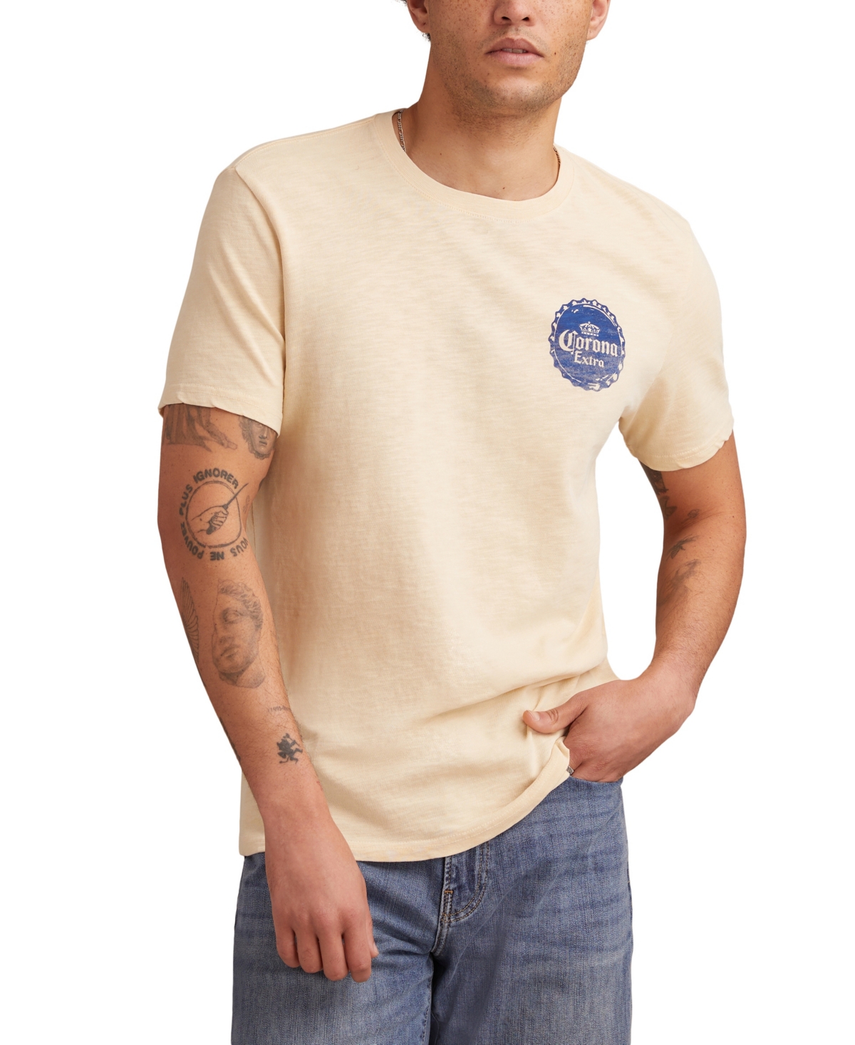 Men's Corona Extra T-Shirt - Turtle dove