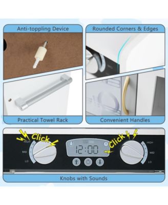 Toddler Pretend Play Kitchen for Boys and Girls 3-6 Years Old