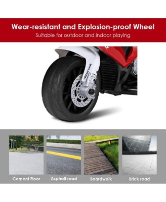 6V Kids 3 Wheels Riding BMW Licensed Electric Motorcycle