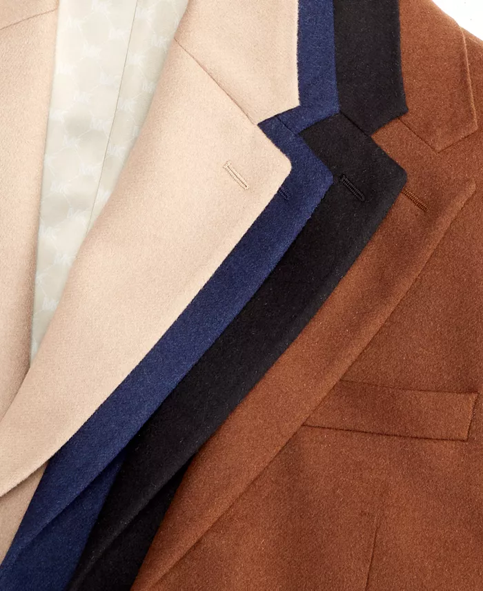 Men's Wool Cashmere Blend Luxury Classic-Fit Sport Coat - thumbnail 5
