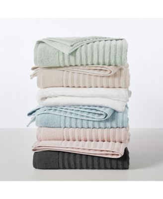 Luxury Combed Cotton Bath Towel Set, 4-Piece