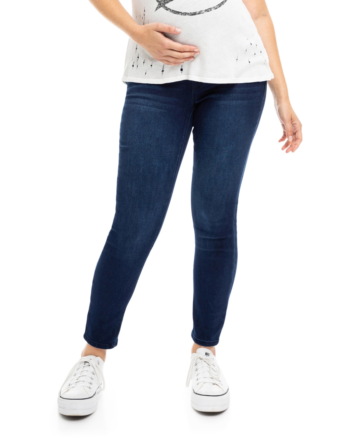 Maternity Butter Over the Bump Ankle Skinny Jeans - Marco