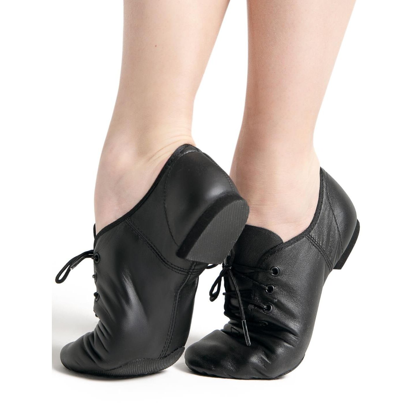 Женские туфли Capezio E-Series Jazz Oxford, цвет: Чёрный — фото 6