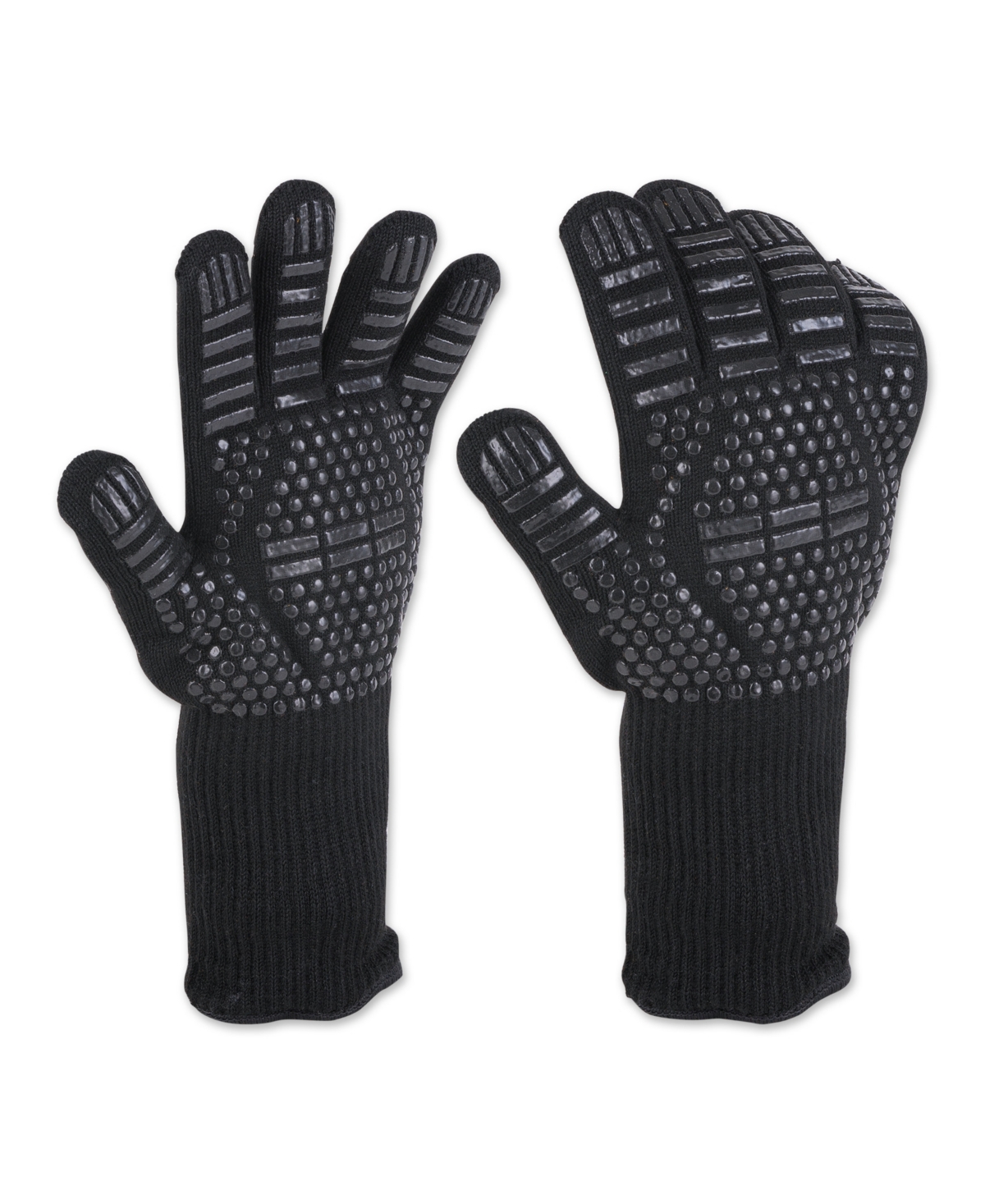 Rsvp International Barbecue Grilling Collection Heat-resistant Gloves, Set Of 2