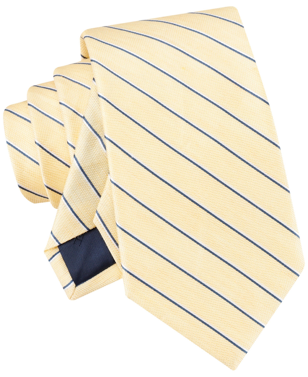 Tommy Hilfiger Men's Merrick Linen Stripe Tie