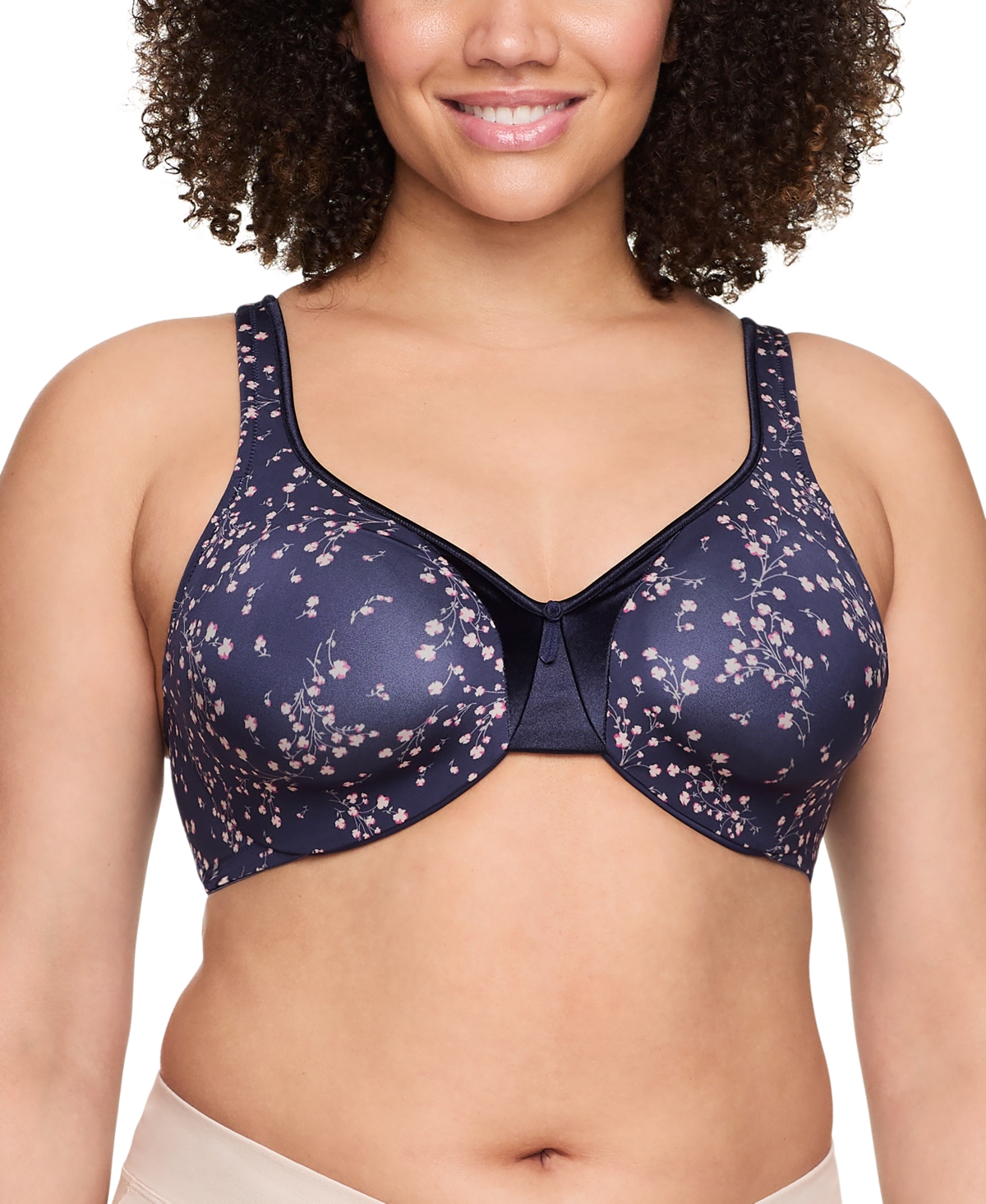WARNER'S WARNERS SIGNATURE SUPPORT CUSHIONED UNDERWIRE FOR SUPPORT AND COMFORT UNDERWIRE UNLINED FULL-COVERAG 