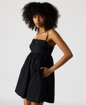 Women's Meadow Sleeveless Cotton Fit & Flare Mini Dress