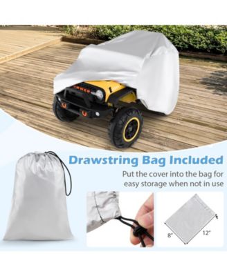 Kids Car Cover for Power Ride-On Toy Car with Storage Bag