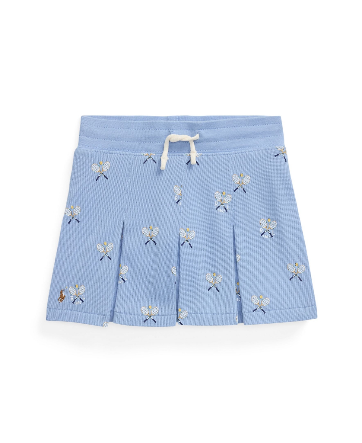 Polo Ralph Lauren Ralph Lauren Tennis-print Stretch Mesh Skort