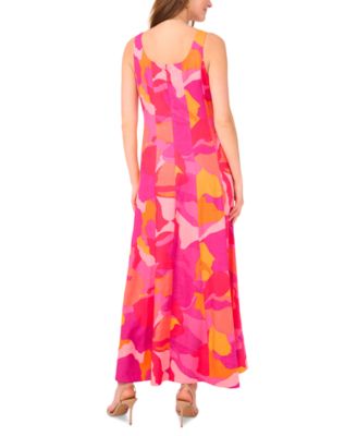 msk pink dress MSK Pink sparkle, sleeveless, women's dress size Petite small