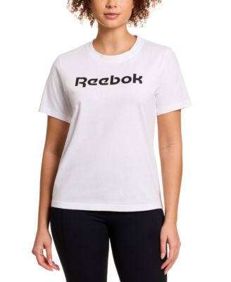 Reebok - Women's Cotton Logo-Graphic Crewneck T-Shirt