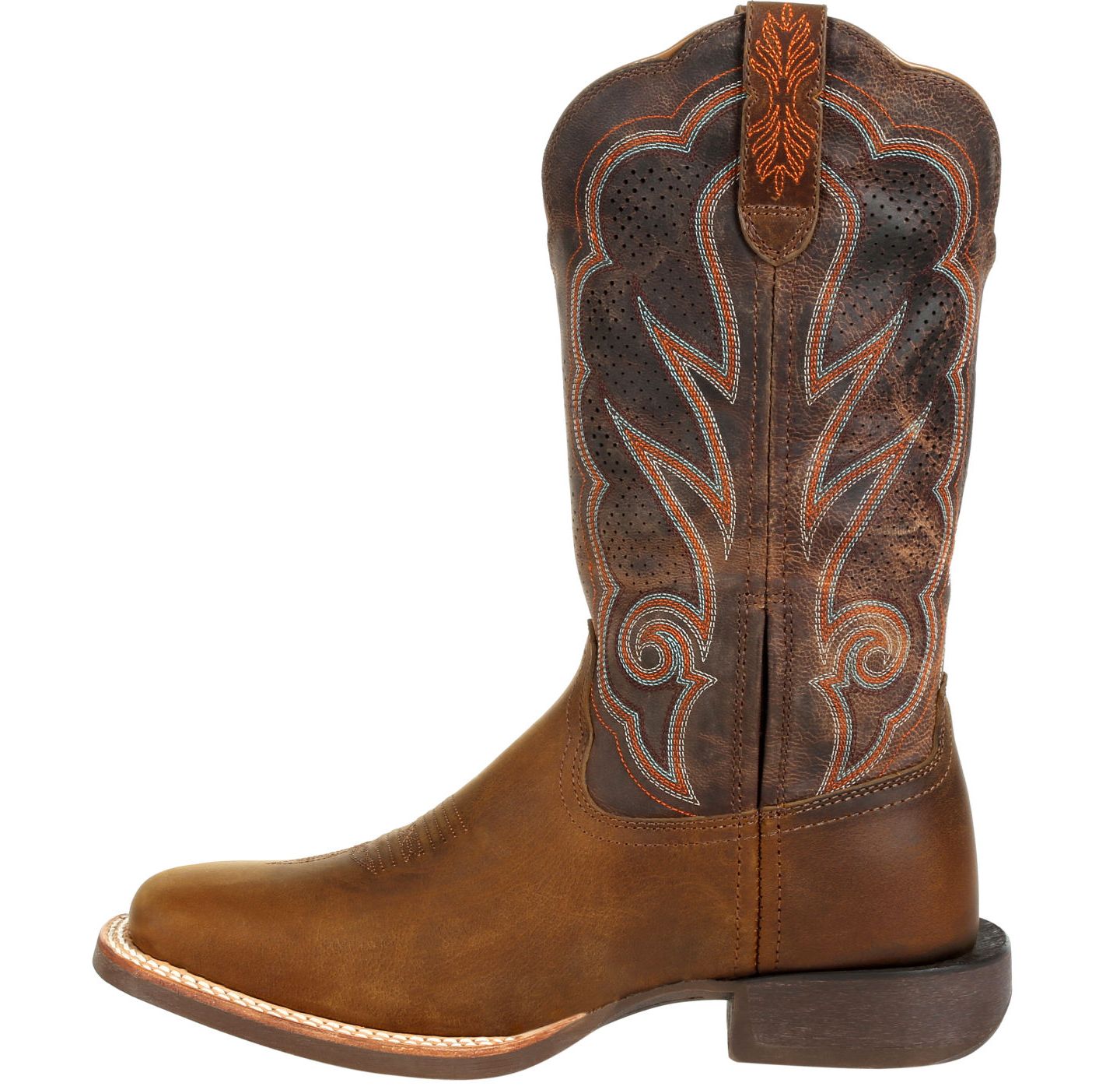 Женские ботинки Durango Lady Rebel Pro Cognac Ventilated Western Boot, цвет: Коньячный — фото 7
