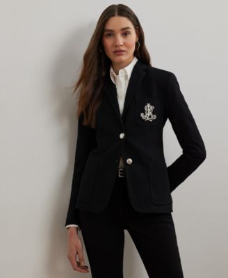 Bullion Jacquard Blazer, Regular & Petite