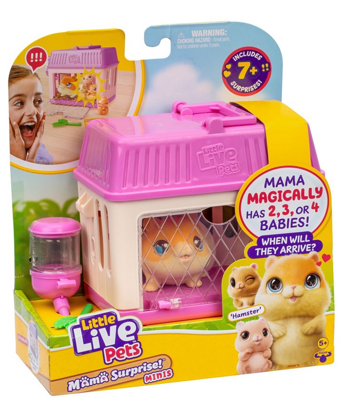 Little Live Pets Mama Surprise Mini Playset Hamster - White - No Size