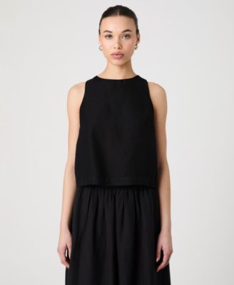 French Connection - Women's Birdie Crewneck Sleeveless Top