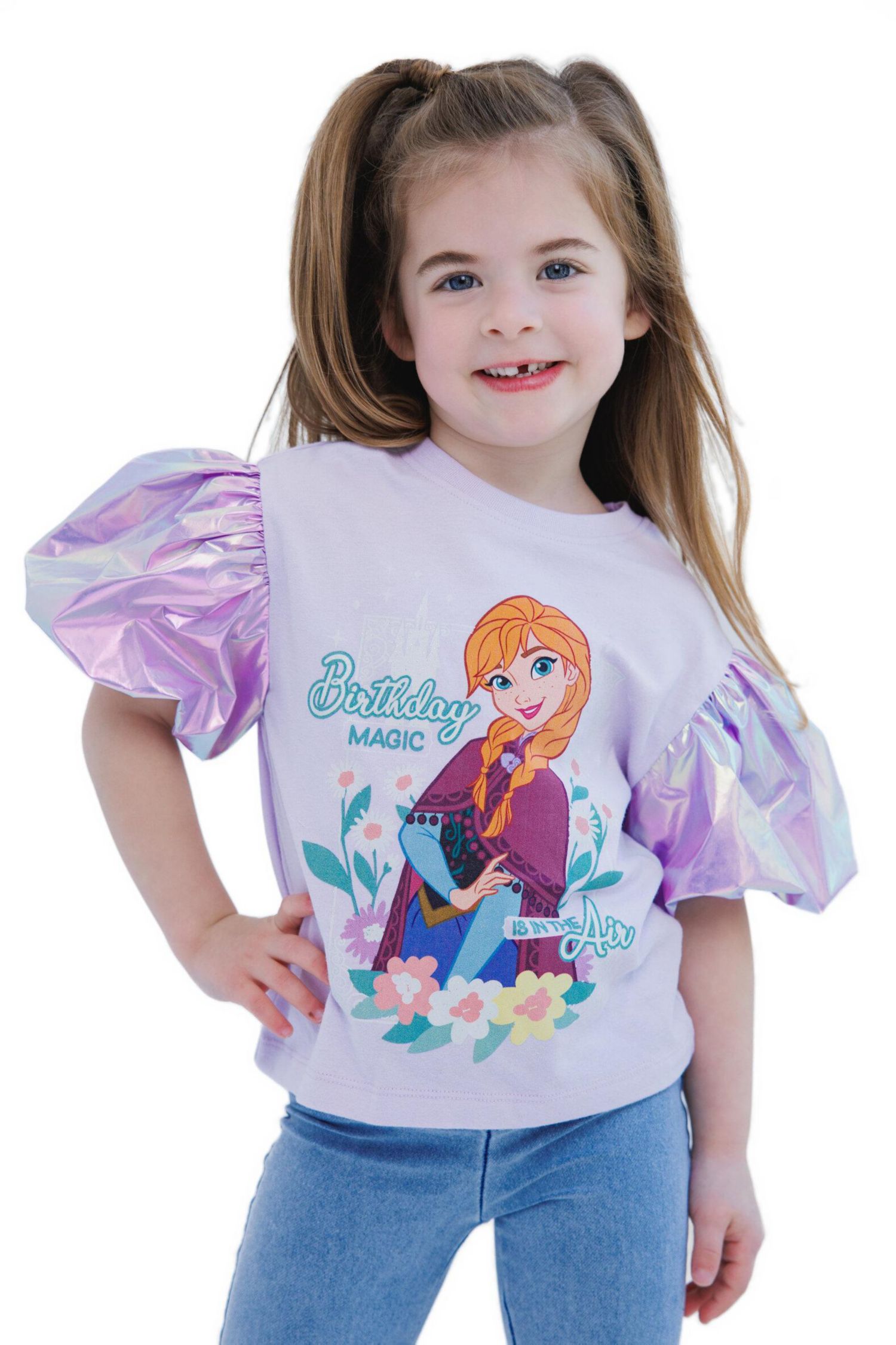 Little Girls Birthday Graphic T-Shirt