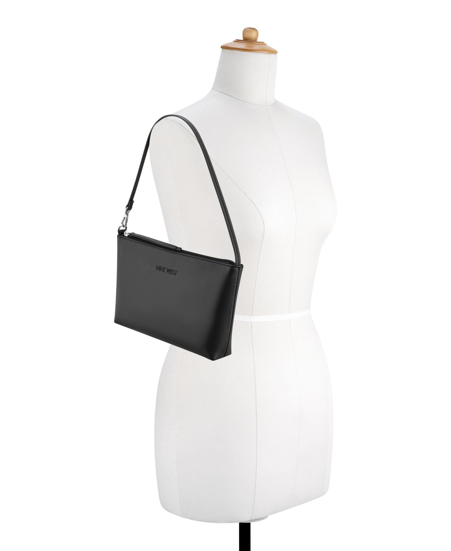 Женская сумка Nine West Jaslee Large 2 in 1, цвет: Чёрный — фото 7