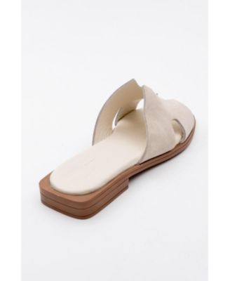 Jez Leather Slide Sandal (Women)