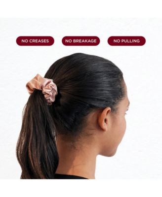 100% Silk Oversized Hair Scrunchies 6-Pack