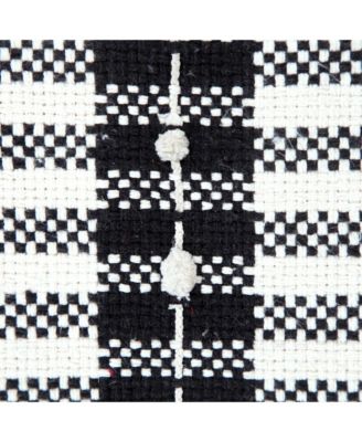 Cotton Ottoman for Living Room Footrest and Cozy Home Accent