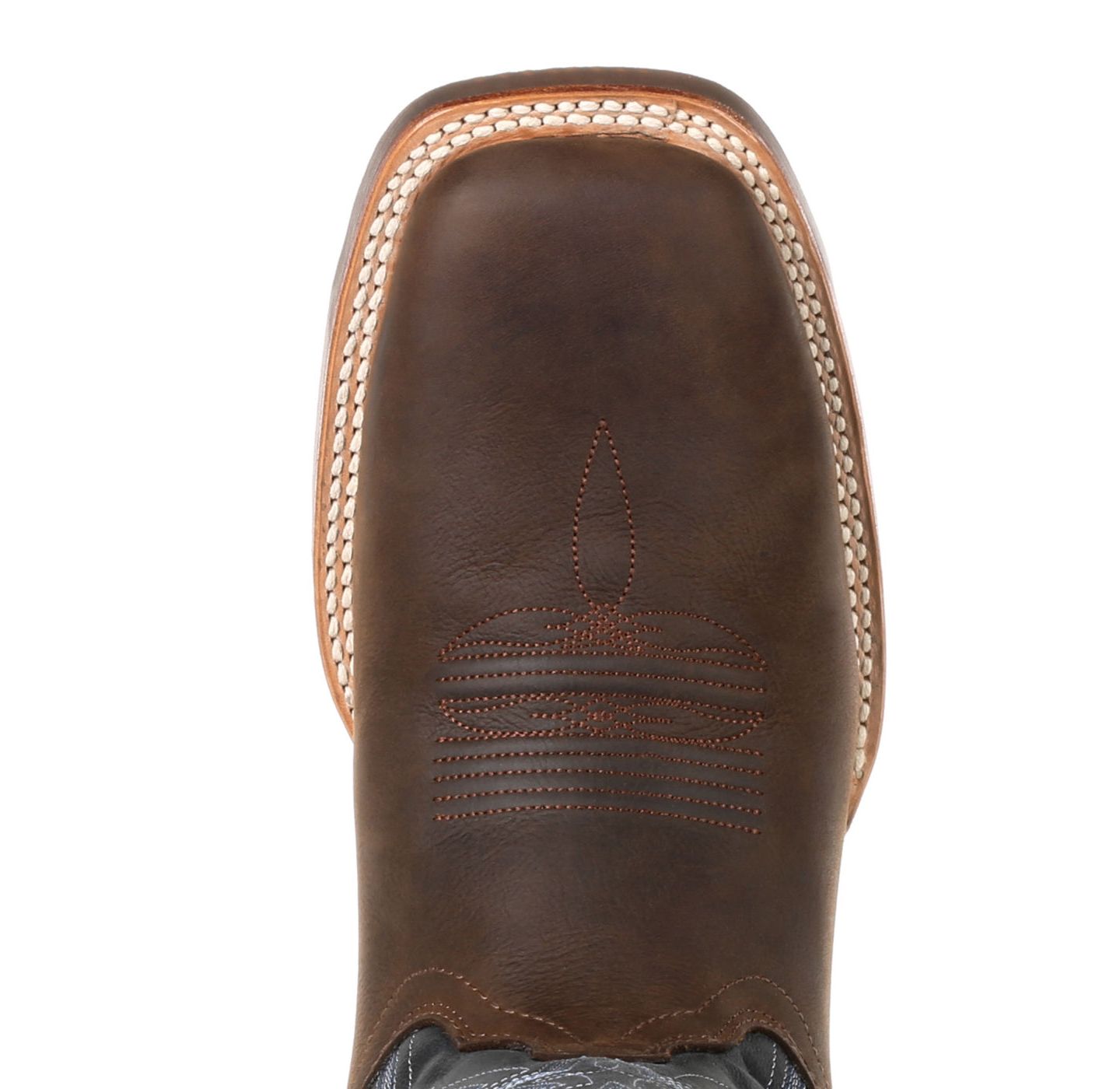 Мужские ботинки Durango Rebel Pro Denim Blue Western Boot, цвет: Коричневый / Синий — фото 5