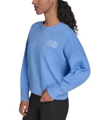 Women's Mini Triple Logo Pullover Sweatshirt