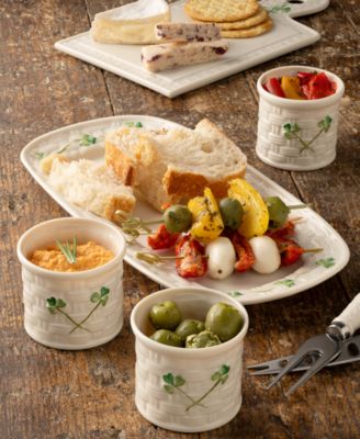 Shamrock Dip Bowls, 4 Pieces