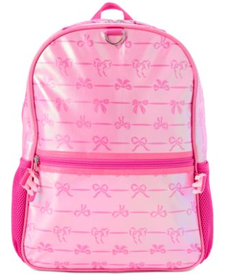 Big Girls Bow Backpack, Lunch Bag & Headphone Set