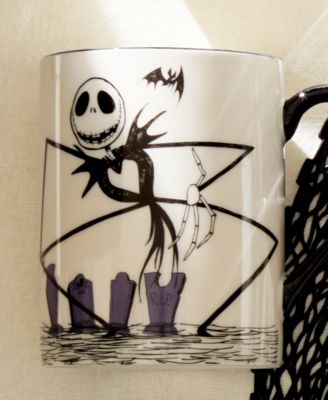 Nightmare Before Christmas Mugs, Set of 4