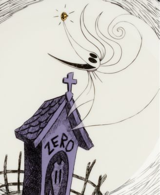 Nightmare Before Christmas Accent Plates, Set of 4