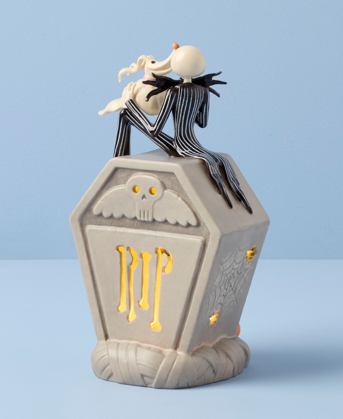 Lenox Nightmare Before Christmas Covered Candy Jar In Multi