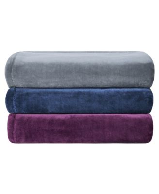 COLUMBIA SUPER SOFT PLUSH FLEECE BLANKET 