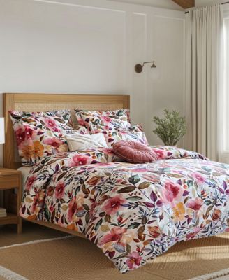 Mona Reversible 3-Pc. Comforter Set, King/California King