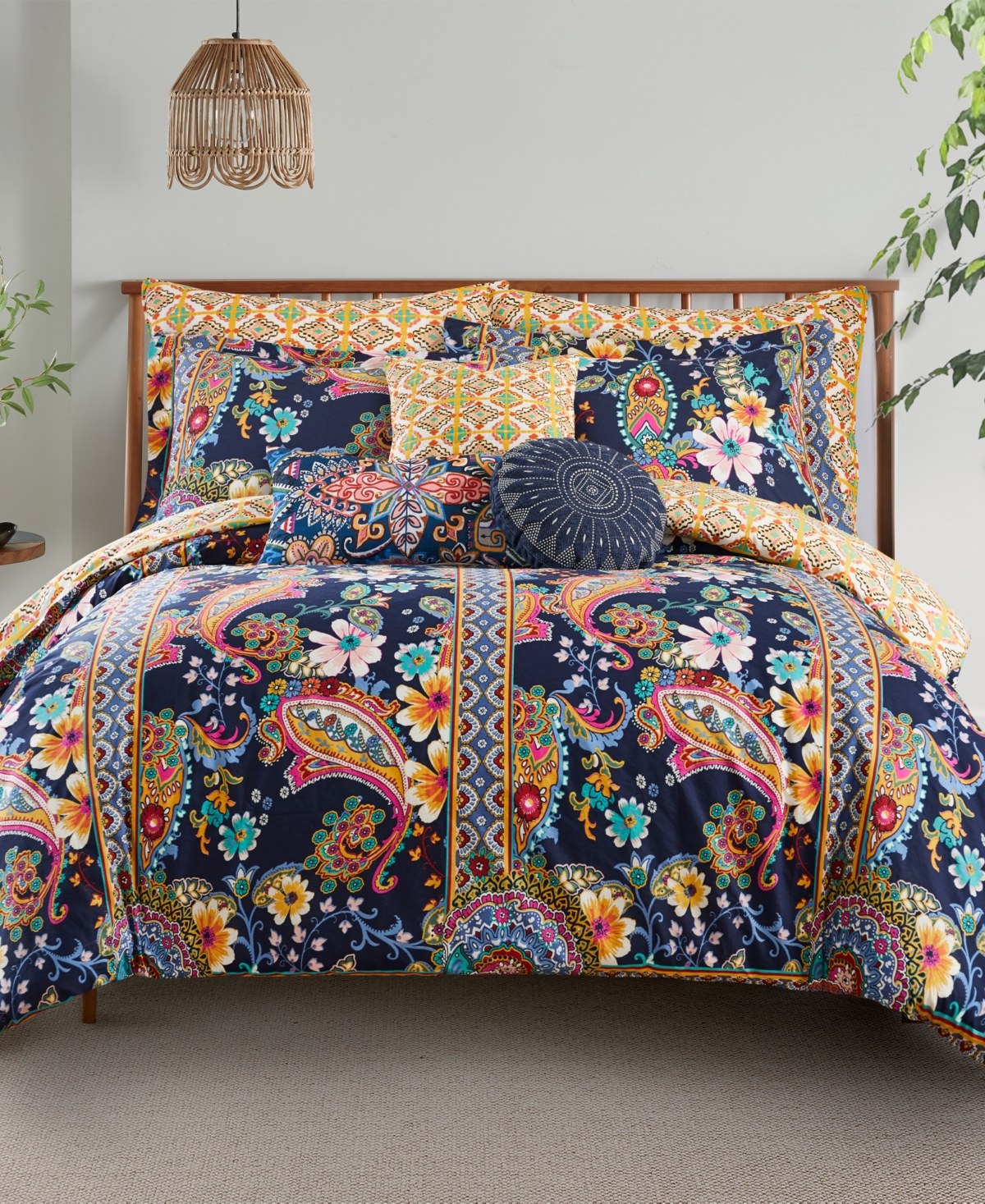 Levtex Bertelli Reversible 3-Pc. Comforter Set, Full/Queen