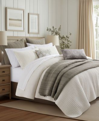 Loden Stone Washed 3-Pc. Quilt Set, Full/Queen