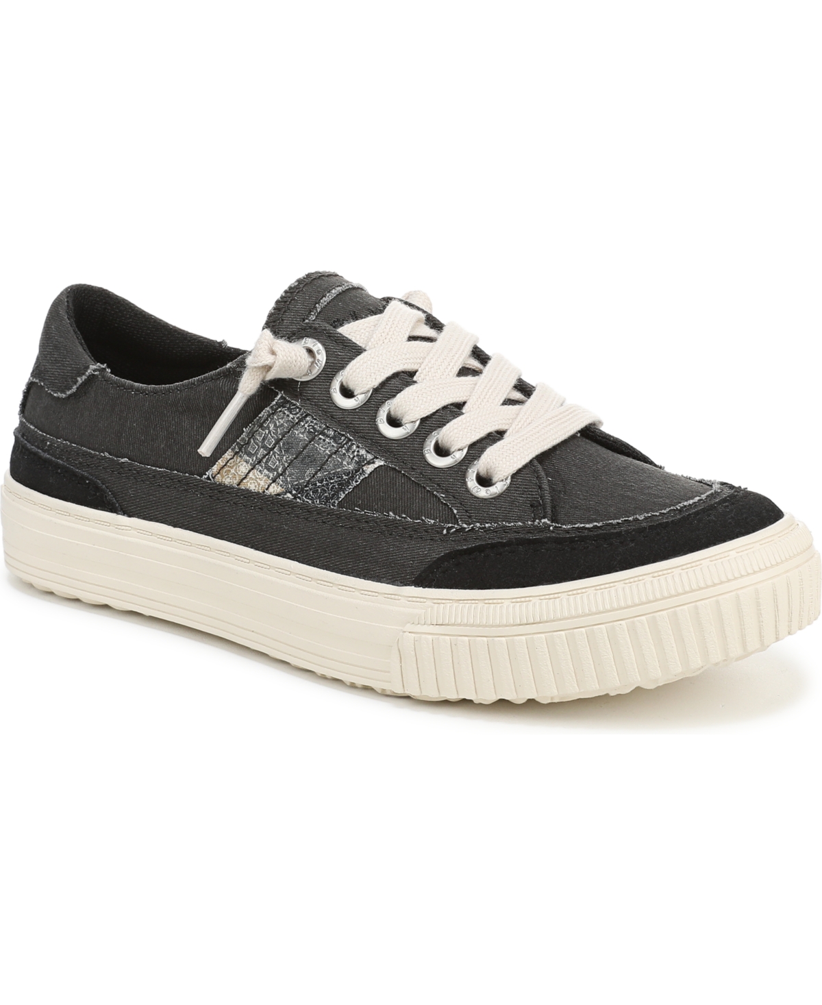 Women's Alex Round Toe Lace Up Sneakers - Sand Dollar Faux Leather