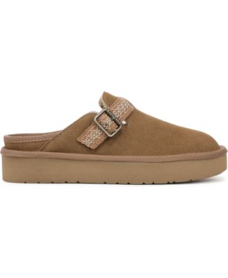 Women's Monday Round Toe Platform Mules