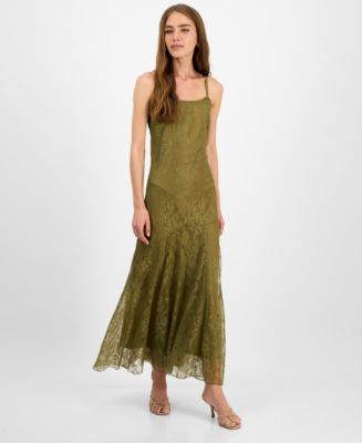 Steve Madden Women's Veera Sleeveless Chantilly Lace Dress - Macy's