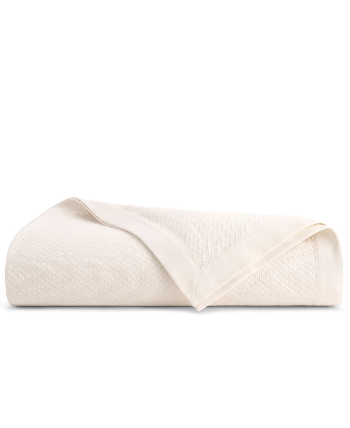Donna Karan Home Luxe Egyptian Cotton Blanket, Full/queen In White
