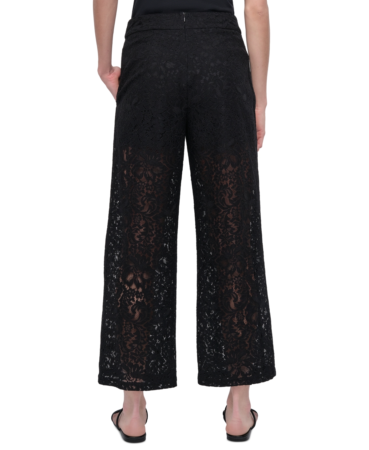 Dkny Jeans Women's Lace Cropped Pants