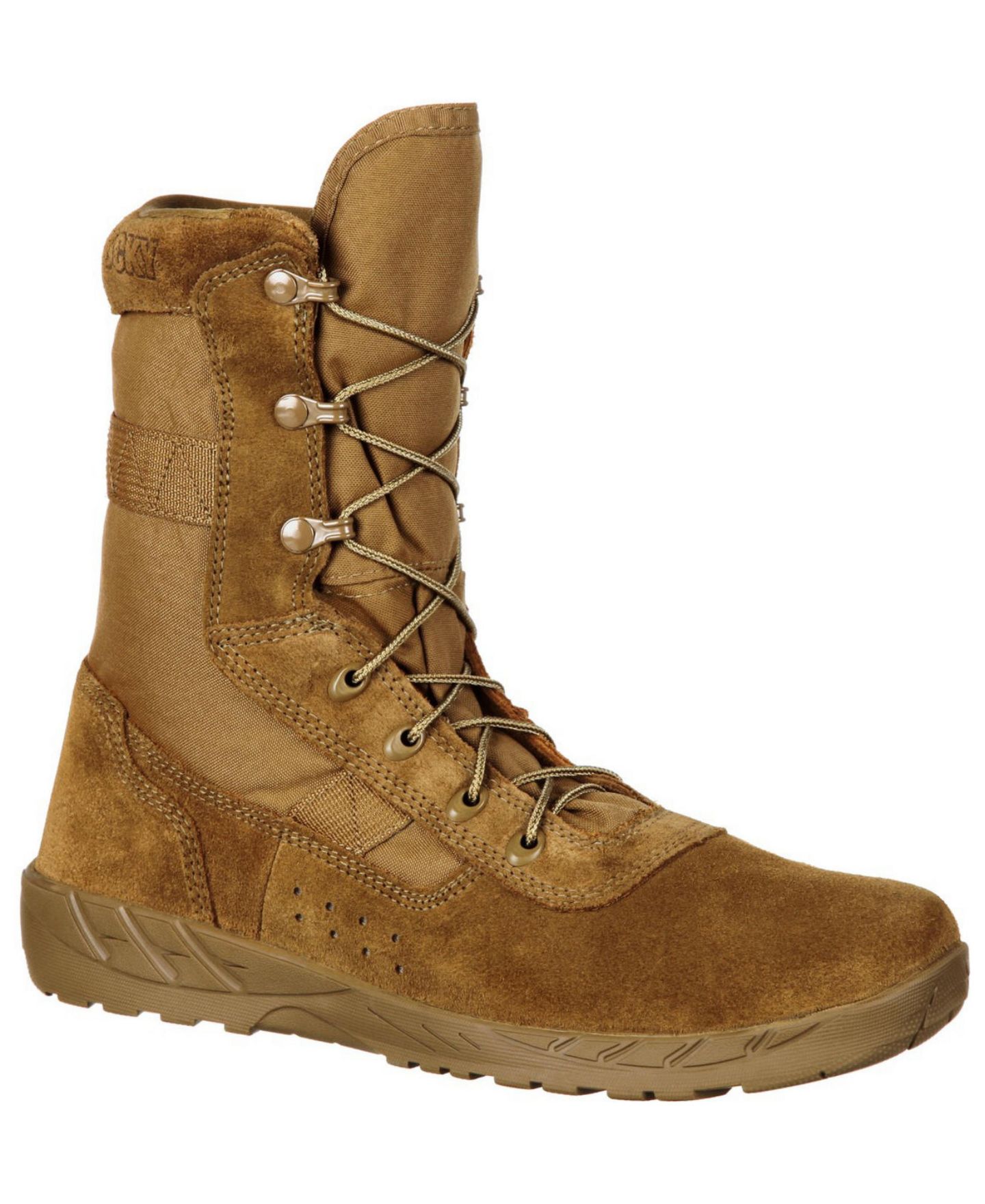 Мужские ботинки ROCKY C7 Lightweight Commercial Military Boot, цвет: Хаки — фото 1