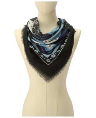 Women's Bandana Patchwork Modal Square Scarf