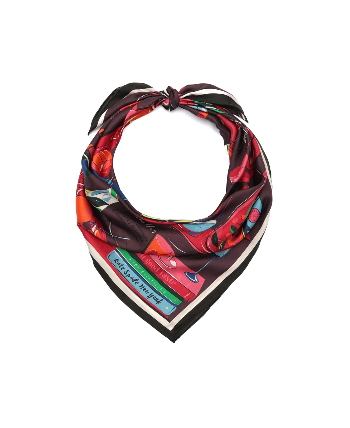 Kate Spade Women's Cocktail Party Silk Square Scarf